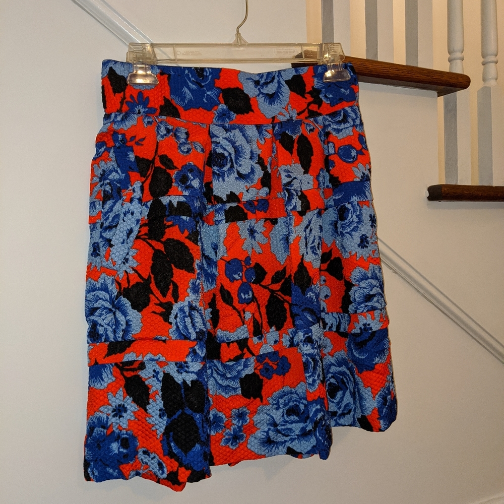 Anthropologie HD in Paris Floral skirt Sz S